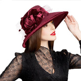 Elegant Black Fedora Hat - FashionByTeresa